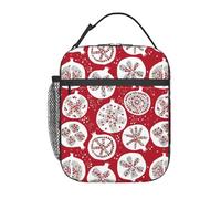 BHHJKK Bolsa de almuerzo con estampado de granada, portátil, aislada, reutilizable, para el trabajo, viajes, picnic, vacaciones