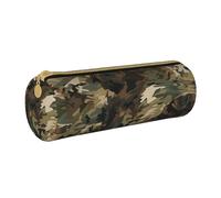 BHHJKK Estuche con cremallera para lápices, diseño de camuflaje de perro, bolsa organizadora de cosméticos para oficina, escuela, universidad, trabajo, Como se muestra en la imagen, Talla única,