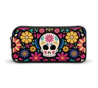 BHHJKK Estuche para lápices, color amarillo, sóftbol, negro, estuche organizador de lápices con cremallera, bolsa de maquillaje portátil para oficina y viajes, Estilo (280), Talla única, Estuches