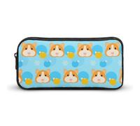 BHHJKK Estuche para lápices, estuche organizador de artículos de papelería de caballos étnicos tribales con cremallera, bolsa de maquillaje de gran capacidad para oficina, viajes, mujeres y hombres,