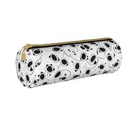 BHHJKK Estuche redondo de piel sintética con diseño de animales con diseño de animales y de pequeña capacidad con cremallera, Bonito estampado de animales, Talla única, Estuches
