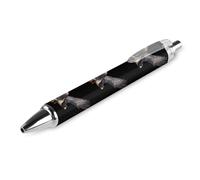 BHHJKK Peregrine Falcon Flying - Bolígrafo retráctil de 0,5 mm, escritura suave y agarre suave para suministros de escritorio de oficina, estilo, 4 unidades