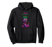 BHM Black History Black Pride Black Melanin Mujeres Niñas Sudadera con Capucha