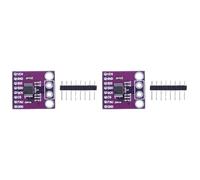 Bhnjyred Módulo de Termopar MAX31856 Convertidor A/D para Medición Precisa | Paquete de 2 módulos compactos de termopar MAX31856 con calibración automática para 8 tipos de termopares y lectura estable