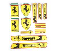 BHNRXQNJ Coche Emblema Insignia Logo para Ferrari,Coche Emblema Pegatina Letras Emblema Insignias ecoración Carrocería Accesorios