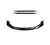 BHOUTY Alerón Parachoques Delantero Coche Kits de carrocería divisora de alerón Parachoques Delantero Coche, Barras Amarre, Accesorios, Kit Universal, Deflector Labios para la mayoría los Modelos