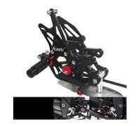 BHOUTY Estribera Reposapiés Placa de Reposapiés Reposapiés Trasero para Motocicleta Clavijas para FZ 1 8FZ1 FZ8 2006-2013 Piezas Soporte De Montaje De Pedal