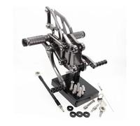 BHOUTY Estribera Reposapiés Placa de Reposapiés Reposapiés Trasero para Motocicleta para YZF R3 MT03 2014-2021 Reposapiés Pedal Clavija De Pie Juego Trasero De Estribos