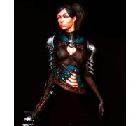 Bhowsa 1/10 Kit Modello in Resina di Busto di antica guerriera Non verniciato e Non assemblato //J9f6w37