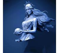 Bhowsa 1/10 Kit Modello in Resina di Busto di antica guerriera Non verniciato e Non assemblato //J9f6w45