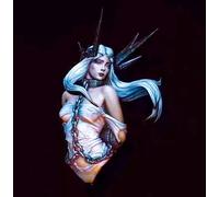 Bhowsa 1/10 Kit Modello in Resina di Busto di antica guerriera Non verniciato e Non assemblato //J9f6w9