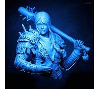 Bhowsa 1/10 Kit Modello in Resina di Busto di antica guerriera Non verniciato e Non assemblato //J9f6w39