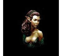 Bhowsa 1/10 Kit Modello in Resina di Busto di antica guerriera Non verniciato e Non assemblato //J9f6w12