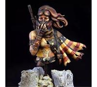 Bhowsa 1/10 Kit Modello in Resina di Busto di antica guerriera Non verniciato e Non assemblato //J9f6w17