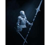 Bhowsa 1/10 Kit Modello in Resina di Busto di antica guerriera Non verniciato e Non assemblato //J9f6w43