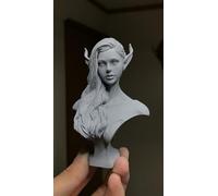 Bhowsa 1/10 Kit Modello in Resina di Busto di antica guerriera Non verniciato e Non assemblato //J9f6w1