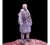 Bhowsa 1/16 Kit de Modelo de Resina de Soldado alemán de la Segunda Guerra Mundial sin Pintar y sin ensamblar//j7D4i64