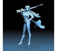 Bhowsa 1/16 Maqueta de Resina de una Soldado de la Segunda Guerra Mundial sin Pintar ni ensamblar //j7R6W14