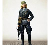 Bhowsa 1/16 Maqueta de Resina de una Soldado de la Segunda Guerra Mundial sin Pintar ni ensamblar //j7R6W12