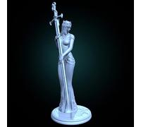 Bhowsa 1/18 Kit de Modelo de Resina de Soldado Guerrero del Infierno Antiguo Modelo de Resina sin Pintar y sin Montar // g8O4T3