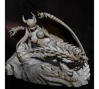 Bhowsa 1/18 Kit de Modelo de Resina de Soldado Guerrero del Infierno Antiguo Modelo de Resina sin Pintar y sin Montar // g8O4T5