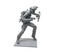 Bhowsa 1/24 Kit de Modelo de Resina de Soldado de Comando Estadounidense sin Pintar ni ensamblar //r7O4T7