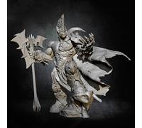 Bhowsa 1/24 Kit de Modelo de Resina de Soldado Guerrero orco de Ciencia ficción Modelo de Resina sin Pintar y sin montar//YF4K7X25