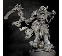 Bhowsa 1/24 Kit de Modelo de Resina del Antiguo Guerrero Infernal Modelo de Resina sin Pintar y sin Montar //YF8u4S9