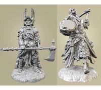 Bhowsa 1/35 Kit de Modelo de Resina de Guerrero Zombi de Ciencia ficción sin Pintar y sin ensamblar (2 Personas) //J3FT7l44