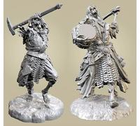 Bhowsa 1/35 Kit de Modelo de Resina de Guerrero Zombi de Ciencia ficción sin Pintar y sin ensamblar (2 Personas) //J3FT7l37