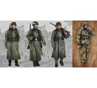 Bhowsa 1/35 Kit de Modelo de Resina de Soldado alemán de la Segunda Guerra Mundial sin Pintar ni ensamblar (4 Figuras) //8h4sj48z