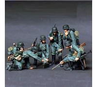 Bhowsa 1/35 Kit de Modelo de Resina de Soldado alemán de la Segunda Guerra Mundial sin Pintar ni ensamblar (5 Figuras) //8h5sj5z