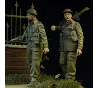 Bhowsa 1/35 Kit de Modelo de Resina de Soldado británico de la Segunda Guerra Mundial sin Pintar ni ensamblar (2 Figuras) //o9D7lj31