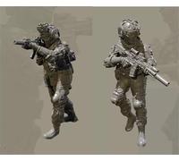 Bhowsa 1/35 Kit de Modelo de Resina de Soldado Comando Estadounidense sin Pintar y sin ensamblar (para 2 Personas) //f9ji4ly115