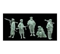 Bhowsa 1/35 Kit de Modelo de Resina Soldados armados Locales afganos sin Pintar ni armar (5 Personas) //j8Xi7k5