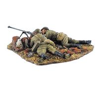 Bhowsa 1/35 Maqueta de Resina de Soldado soviético de la Segunda Guerra Mundial sin Pintar ni Montar (2 Figuras, con peana) //o8D4lj2