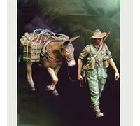 Bhowsa 1/35 Set de Figuras de Resina de Soldados estadounidenses de la Guerra de Vietnam Kit de Modelo de Resina sin Pintar y sin ensamblar //K6W4i1