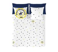 BHPC Nolan Funda nórdica, Blanco, Azul, 135 cm