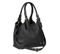BHSL Bolso de bandolera multiusos tamaño mediano - con funda protectora de la marca y colgante 27x 24x12 cm (An x Al x Pr), color Negro, talla Einheitsgröße