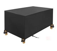 BHTMOI Funda Muebles De Jardin,Funda Exterior Impermeable Sofa 420D Oxford Anti-UV,Funda para sofá de ratán 190x90x90cm(LxWxH) Funda de protección para salón de jardín Cubos/Rectangular