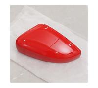 BHYYDS Cubierta De Repuesto para Espejo Retrovisor Lateral VW Polo MK5 6R 6C, Embellecedor Negro Y Rojo. Tapa de Espejo Retrovisor(Izquierda roja)