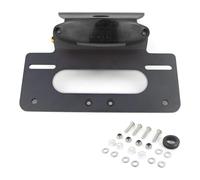 BHYYDS para Kawasaki KLR 650 2022-2025 Kit De Eliminación De Guardabarros Trasero para Portamatrícula De Motocicleta Titular De Soportes de Matrícula(Grey with Reflector)