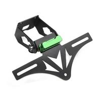 BHYYDS para Kawasaki Ninja ZX-6R ZX6R ZX636 2019-2025 Soporte De Matrícula Oculto para Guardabarros Trasero Titular De Soportes de Matrícula(Verde)