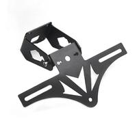 BHYYDS para Kawasaki Ninja ZX-6R ZX6R ZX636 2019-2025 Soporte De Matrícula Oculto para Guardabarros Trasero Titular De Soportes de Matrícula(Black 1)