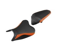 BHYYDS Para Kawasaki Z400 Ninja 400 2018-2024 Asiento Delantero Y Trasero Para Motocicleta Cojín De Asiento De Motocicleta(Style2(Orange))