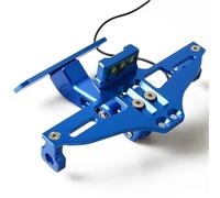 BHYYDS para Kawasaki Z750 GSR 600 Tmax 530 1000 Soporte para Matrícula De Motocicleta con Marco Trasero Titular De Soportes de Matrícula(Azul)