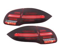 BHYYDS Para P&orsche Cayenne S GTS 3.0L 4.8L 2011-2014 Luz Trasera Direccional Piloto Trasero(Rojo)