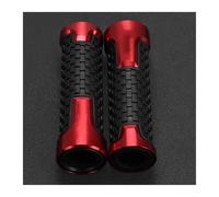 BHYYDS para Suzuki GSX 600F 750F Katana GSX600F GSX750F GSX 600 750 F 1989-2007 Protectores de Manillar y manetas de Freno y Embrague Paramanos Moto(Handle Red)