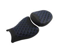 BHYYDS Para Suzuki Hayabusa GSX1300R 2008-2020 Cojín Para Asiento De Conductor Y Pasajero Cojín De Asiento De Motocicleta(Azul)
