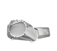 BHYYDS Para Y&AMAHA NMAX 155 150 125 V1 2016-2019 Protector De Motor para Motocicleta Cubierta del Cárter del Estator Cubierta del estator del Motor(Plata)